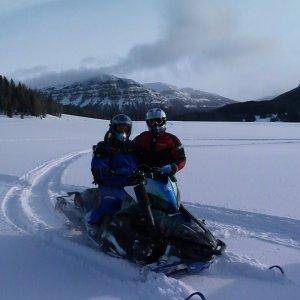 Brooks Lake Lodge Dad & I