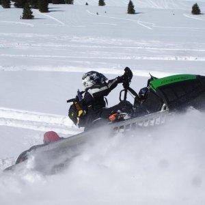 spring snow carving