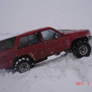 The snow buggy