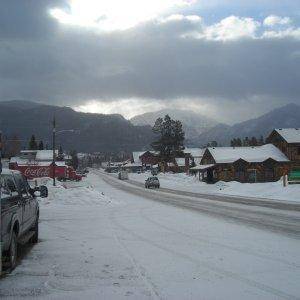 Looking Down-Town Grand Lake.