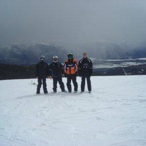 Kevin,Lance,Gavin,and Micha. Whats left of our Spring Break Riding Group !!!