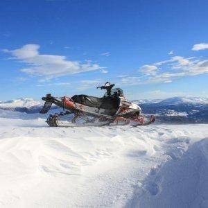 In the mountains of Norway