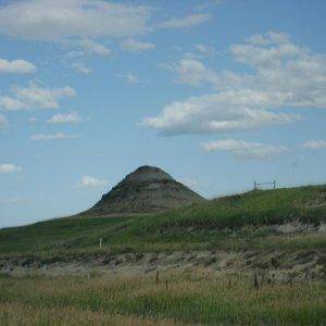 I think this is the highest mountain in North Dakota. Elevation: about 30 feet.