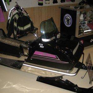 For some this is an antique ... but it's also the model that I grew up on and developed my love for snowmobiles.