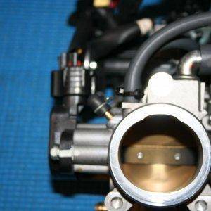 MPI Stage 1 Supercharger Installation, Yamaha Nytro, Throttle Body Manifold