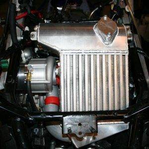 MPI Stage 1 Supercharger, Yamaha Nytro, Intercooler Installation