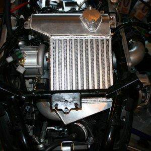 MPI Stage 1 Supercharger, Yamaha Nytro, Intercooler Installation