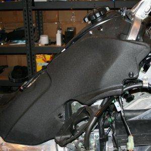 Trail Tank High Capacity Fuel Tank, Yamaha Nytro, Installation