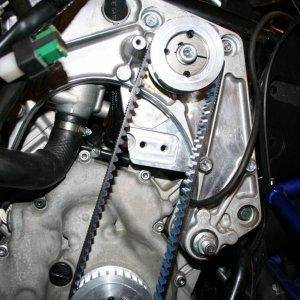 MPI Supercharger, Idler Pulley Installation, Yamaha Nytro