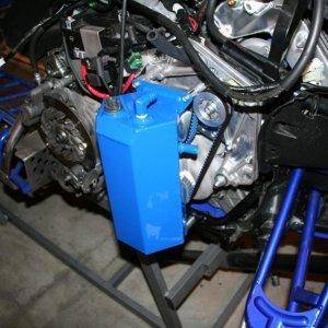 MPI Supercharger, Oil Tank Installation, Yamaha Nytro, T.S Fabrications HD Nytro Oil Tank