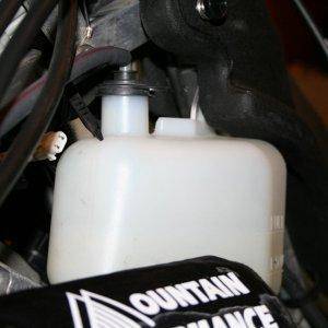 MPI Supercharger, Radiator Overflow Tank Installation, Yamaha Nytro