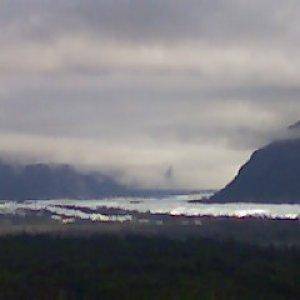 matanuska glacier from the highway.