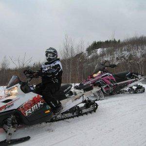 Ride near Hurley Wi. Jan 2012