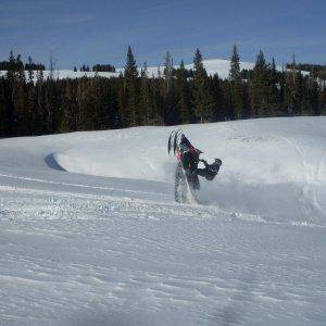 Me rippin it in the bighorns!