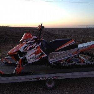 My new baby - 2013 Arctic Cat Pro Climb M8 153 Sno Pro