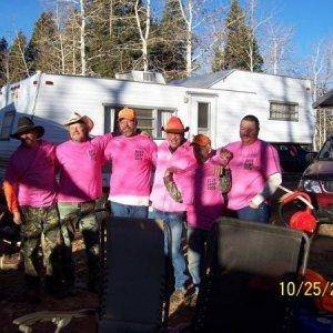 deer camp 08 only real men wear pink