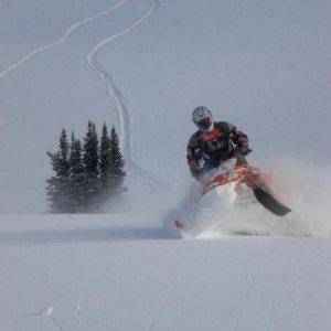 Clemina in Valemount, BC (Climbing into Danger Basin)