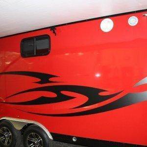 Mirage Trailer Extreme Snowmobile Highmark Blackout Lights