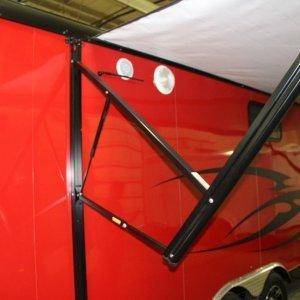 Mirage Xtreme Snowmobile Trailer highmark blackout edition awning