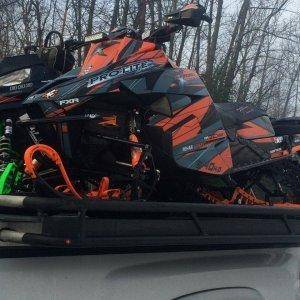 Loaded up at Rob Alford's in Revy, heading about an hour north looking for fresh tracks IMG 7816