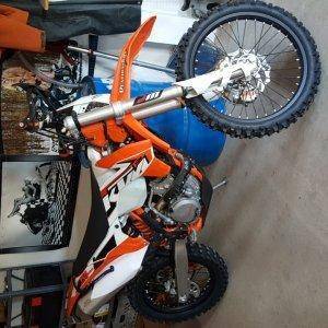 new summer ride ktm 350