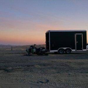 monster sled at glamis