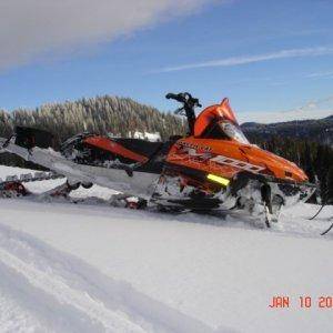 Sledding with Jake and Clay 017