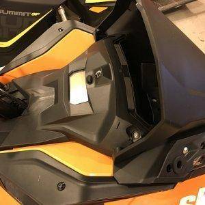 Ski-Doo 2017 Summit 850 Glove-box Extension Kit, Installation and Review for SnoWest.