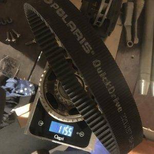 Stock PRO Ride QD weight; 1155 Grams