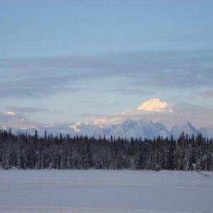 Alaska range with Denali