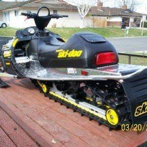 Momma's new sled