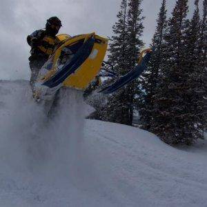 jameson in his skidoo ad