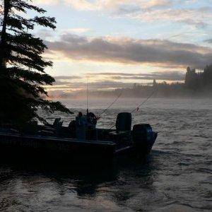 early morning Kenai river