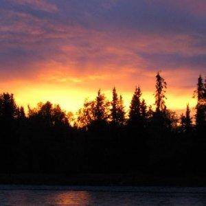 kenai river sunrise