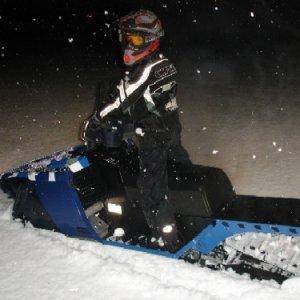 Enough snow in the driveway for a testrun!