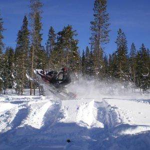 Rippin some new powder