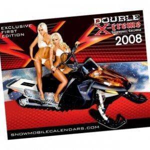 My summit featured on the cover of the double extreme snowmobile calander