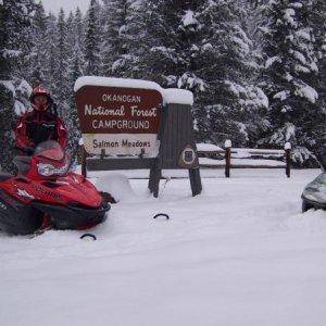 Hannah and I at Salmon Meadows 08