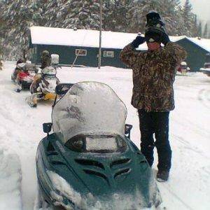 Another cousin

We had a gigantic spring storm here, 33" in April last year, we ran up to a bar about 20 miles from my place breaking trail and w