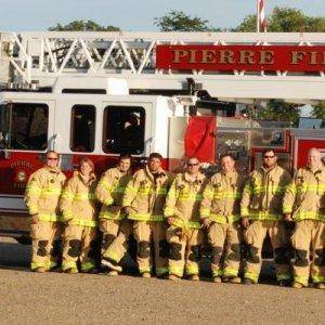 Truck 1/Capt. Shane Lehrkamp/Paula Tronvold/Colin Burr/James Fisher/dunno/ Lt. Adam Sitzman/ Cory Hoffrogee/Sec. Bob Coolage/Corey Myran