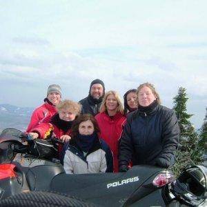 SledGirls and the guy who's man enough to ride with them