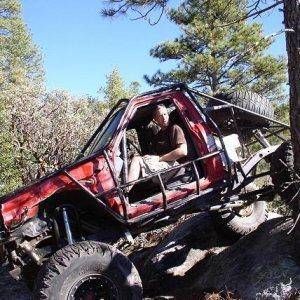 rock crawling up beasore