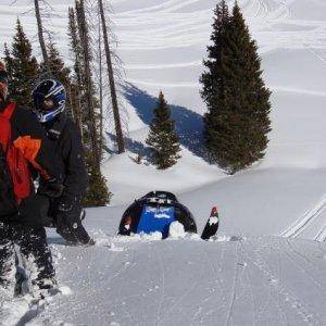 Andy stuck in canyon creek crop