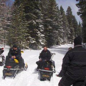 brandon(haybail)scott(keating)jay,kevin on our way to j creek