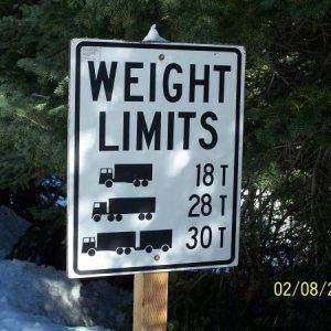 Yammy Weight Limits!