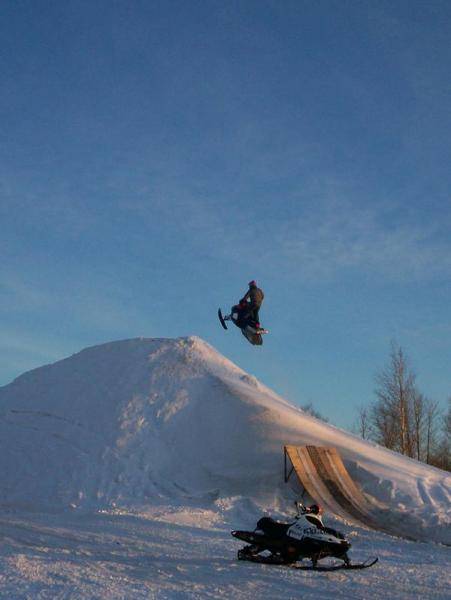 08 Riding at evolution sledpark.