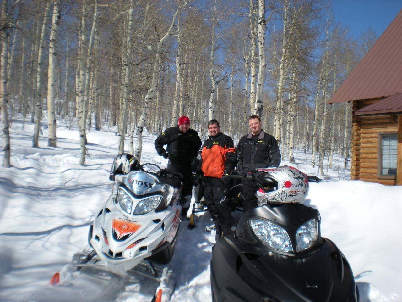 2/20/2010 ride....SweetbeatchXP (Dan), Bossman05 (Scott), Beavis (Scott)....Kevco (KevyG/Big Sal) in the background somewhere doing who knows what?  h