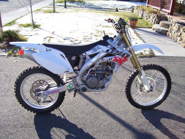 2005 Honda Crf 450  white brothers, protaper ,works