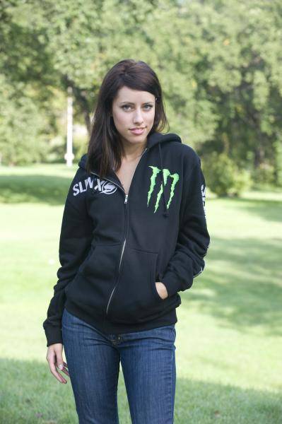 2010 Slednecks Monster Hoodie Hoody Energy Drink 2