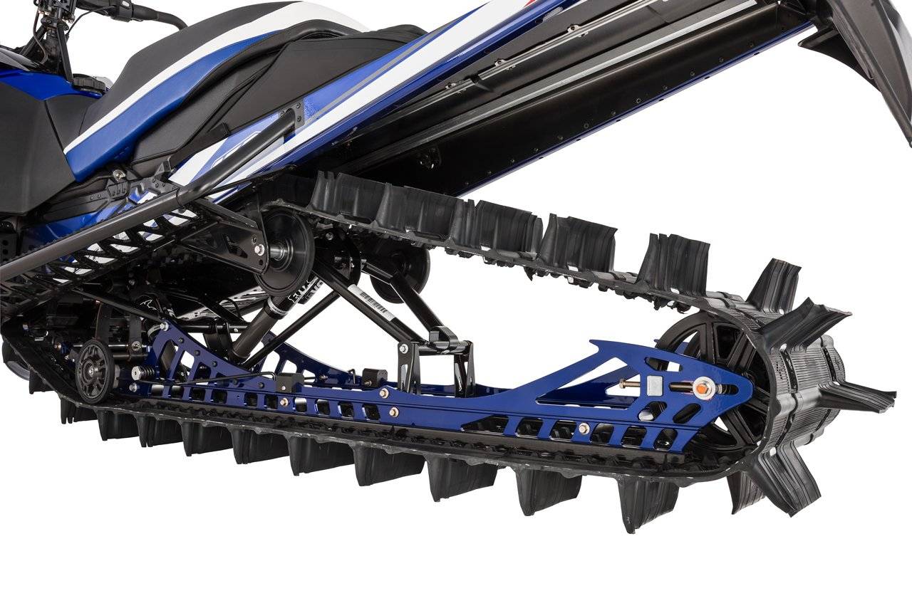 2016 SR Viper MTX 162 LE Blue rear suspension